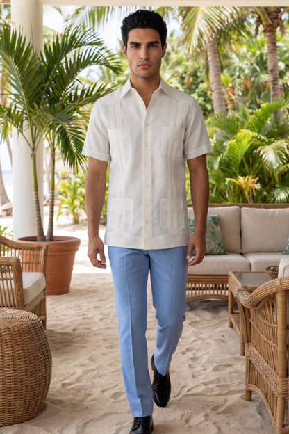 Guayabera Moda Dominicana Short Sleeve