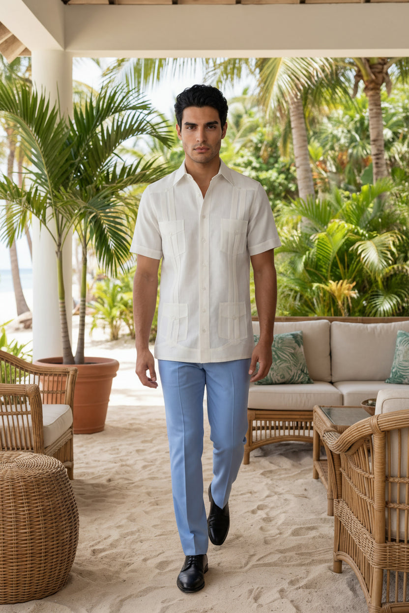 Guayabera Francisco Manga Corta