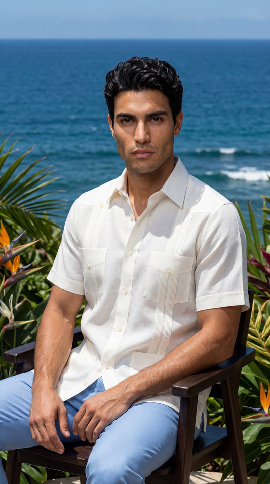 Guayabera Francisco Manga Corta