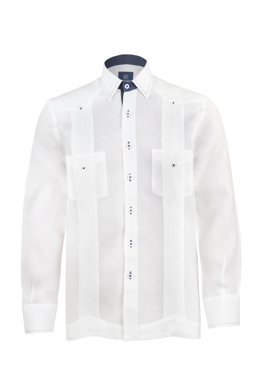 Guayabera Quisqueya Combinada