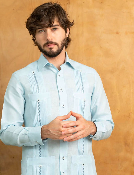 Guayabera Zig Zag