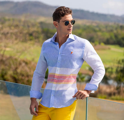 Camisa Slim Degradada